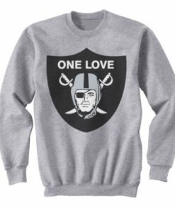 One Love Oakland Raiders Sweatshirt 1