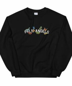 Palm Angels Butterfly College Unisex Sweatshirt 1