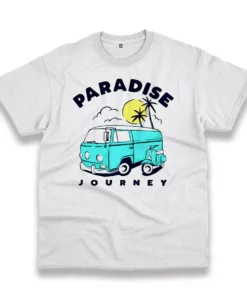 Paradise Journey Caravan Camping Thanksgiving Vintage T Shirt 1