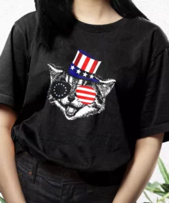 Patriotic Funny Cat Betsy Ross American Flag Vetrerans Day T Shirt 2 Patriotic Funny Cat Betsy Ross American Flag Vetrerans Day T Shirt 3