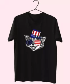 Patriotic Funny Cat Betsy Ross American Flag Vetrerans Day T Shirt 3 Patriotic Funny Cat Betsy Ross American Flag Vetrerans Day T Shirt 4