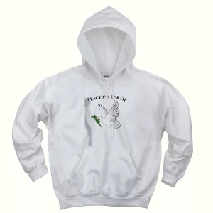 Peace On Day Earth Day Hoodie