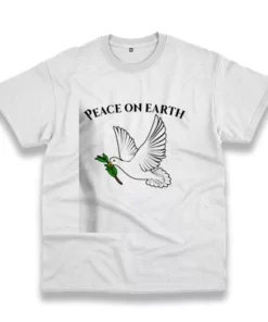 Peace On Earth Casual Earth Day T Shirt 1