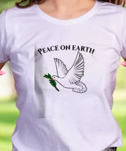 Peace On Earth Casual Earth Day T Shirt 2