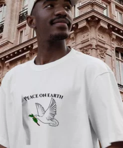 Peace On Earth Casual Earth Day T Shirt 3
