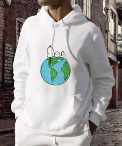 Peanuts Snoopy On Top Of The World Day Earth Day Hoodie 2 Peanuts Snoopy On Top Of The World Day Earth Day Hoodie 3