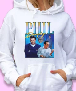 Phil Dunphy Homage Tv Show Ugly Christmas Hoodie 2