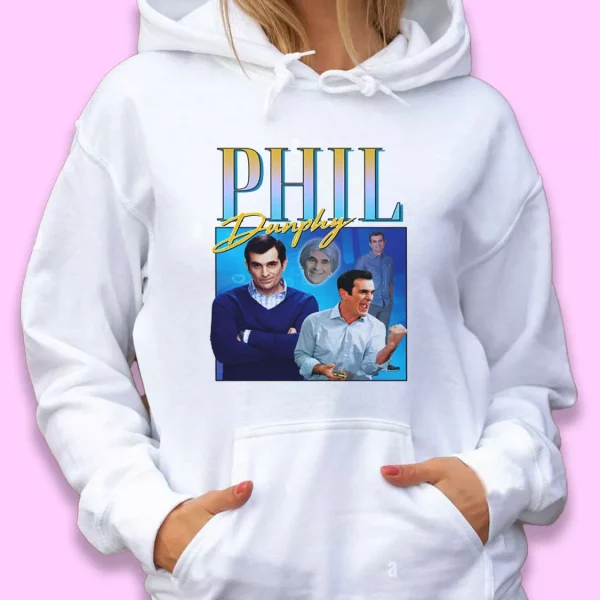 Phil Dunphy Homage Tv Show Ugly Christmas Hoodie