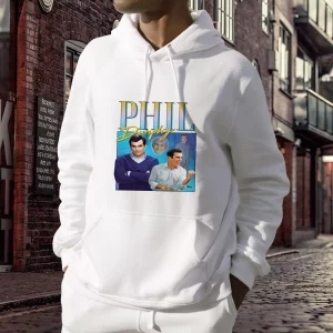 Phil Dunphy Homage Tv Show Ugly Christmas Hoodie 3