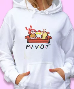 Pivot Shut Up Friends Thanksgiving Thanksgiving Hoodie 2