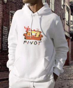 Pivot Shut Up Friends Thanksgiving Thanksgiving Hoodie 3