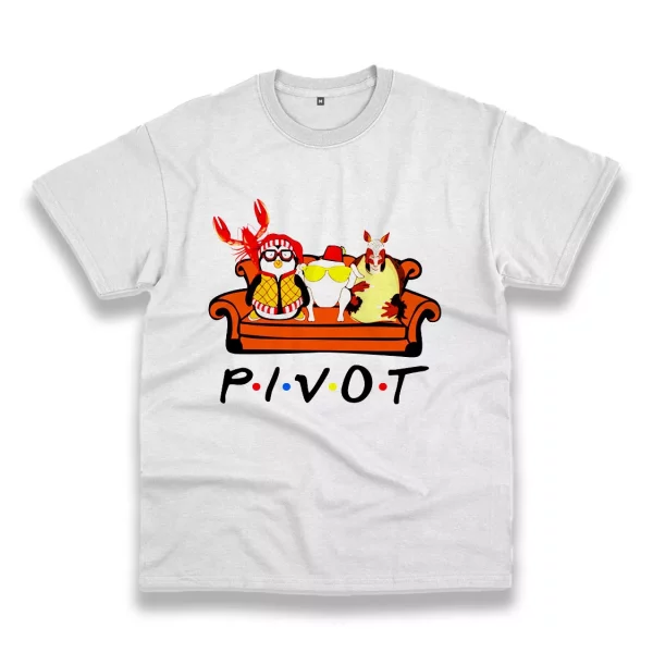 Pivot Shut Up Friends Thanksgiving Thanksgiving Vintage T Shirt