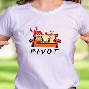 Pivot Shut Up Friends Thanksgiving Thanksgiving Vintage T Shirt