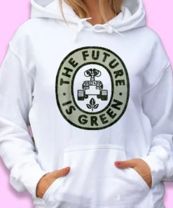 Pixar Day Wall E The Future Is Green Day Earth Day Hoodie 1 Pixar Day Wall E The Future Is Green Day Earth Day Hoodie 2