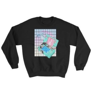 Pixelate Vaporwave Sweatshirt 1