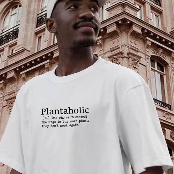 Plantaholic Definition Casual Earth Day T Shirt