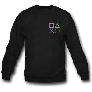 Playstation Button Sweatshirt 1