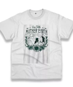 Pocahontas One With Mother Earth Casual Earth Day T Shirt 1