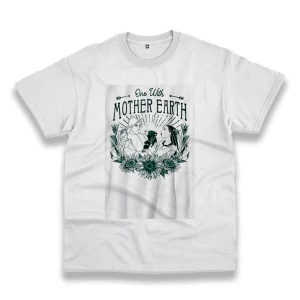 Pocahontas One With Mother Earth Casual Earth Day T Shirt