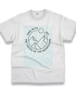 Pocahontas Sing With All The Voices Of The Mountain Casual Earth Day T Shirt 4