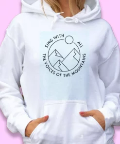 Pocahontas Sing With All The Voices Of The Mountain Day Earth Day Hoodie 1 Pocahontas Sing With All The Voices Of The Mountain Day Earth Day Hoodie 2