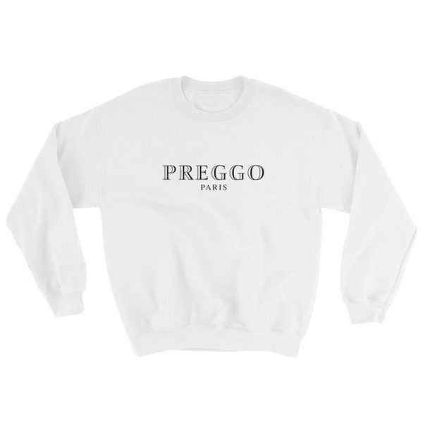 Preggo Paris Logo Sweatshirt
