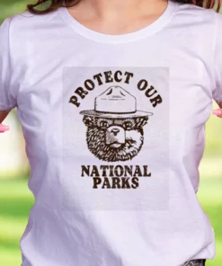 Protect Our National Parks Casual Earth Day T Shirt 2