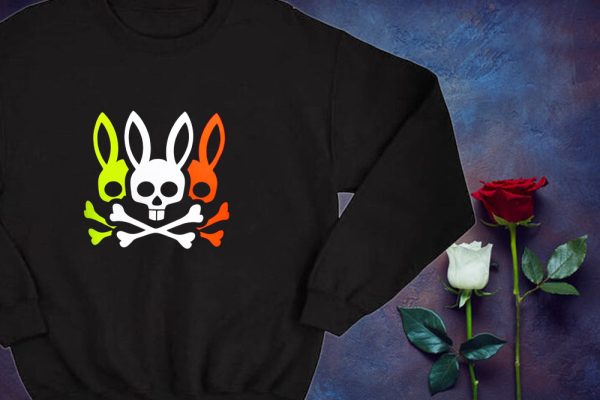 Psychedelic Bunny Psycho Bunny Sweatshirt