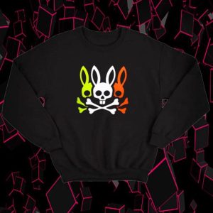 Psychedelic Bunny Psycho Bunny Sweatshirt 2