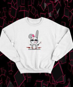 Psycho Bunny Horror Rabbit Sweatshirt 1 Psycho Bunny Horror Rabbit Sweatshirt 2