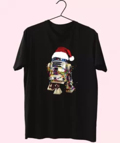 R2D2 Christmas Lights T Shirt Xmas Design 3 R2D2 Christmas Lights T Shirt Xmas Design 4