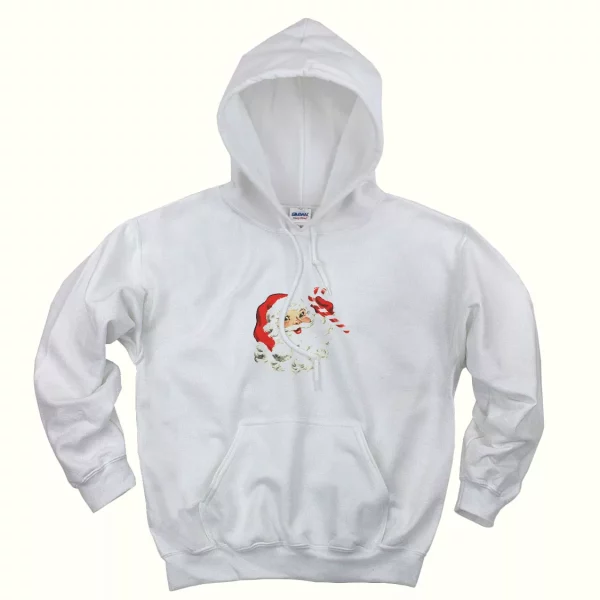 Retro Santa Design Ugly Christmas Hoodie