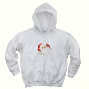 Retro Santa Design Ugly Christmas Hoodie 5