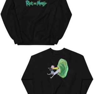 Rick and Morty Out Slime Sweatshirt 1