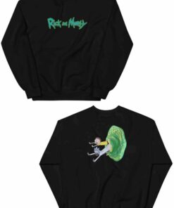Rick and Morty Out Slime Sweatshirt 1