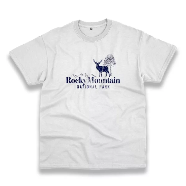 Rocky Mountain National Park Casual Earth Day T Shirt