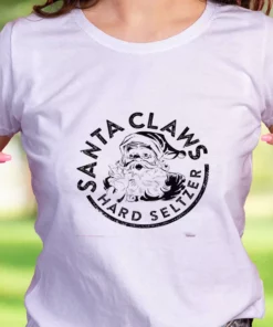 Santa Claus Hard Seltzer Funny Christmas T Shirt 2