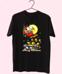 Santa Claus With Sleigh And Snoopy T Shirt Xmas Design 3 Santa Claus With Sleigh And Snoopy T Shirt Xmas Design 4