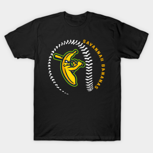 Savannah Bananas Officially Licensed Baseball Heather T-Shirt Unisex