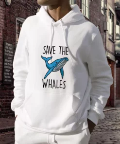 Save The Whales Day Earth Day Hoodie 3