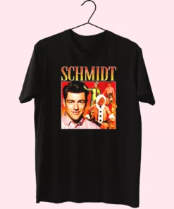 Schmidt Homage Tv Icon T Shirt Xmas Design 1