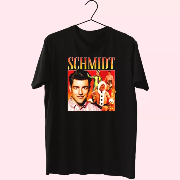 Schmidt Homage Tv Icon T Shirt Xmas Design