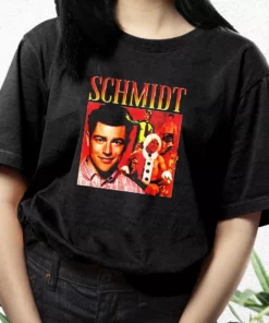 Schmidt Homage Tv Icon T Shirt Xmas Design 3