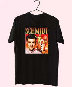 Schmidt Homage Tv Icon T Shirt Xmas Design 4