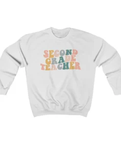 Second Grade Teacher Sweatshirt 1