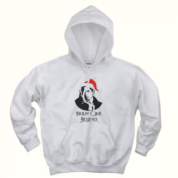 Shady Claus Believer Ugly Christmas Hoodie