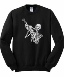 Skeleton Trumpet Sweatshirt 1