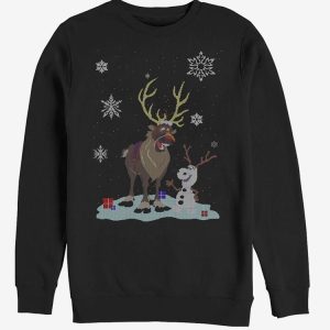 Snow and Deer Sweatshirt