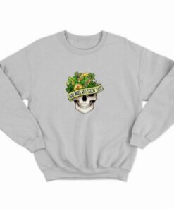 St Patricks day Dead Inside But Feelin Sweatshirt 3