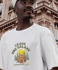 Star Wars Ewok Leave The Galaxy Better Than You Found It Thanksgiving Vintage T Shirt 3